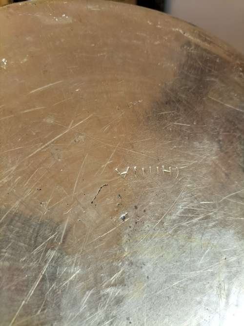 Chinese Brass Bowl
