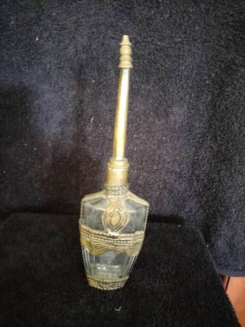 Antique morrocan Rose Water Sprinkler Bottle