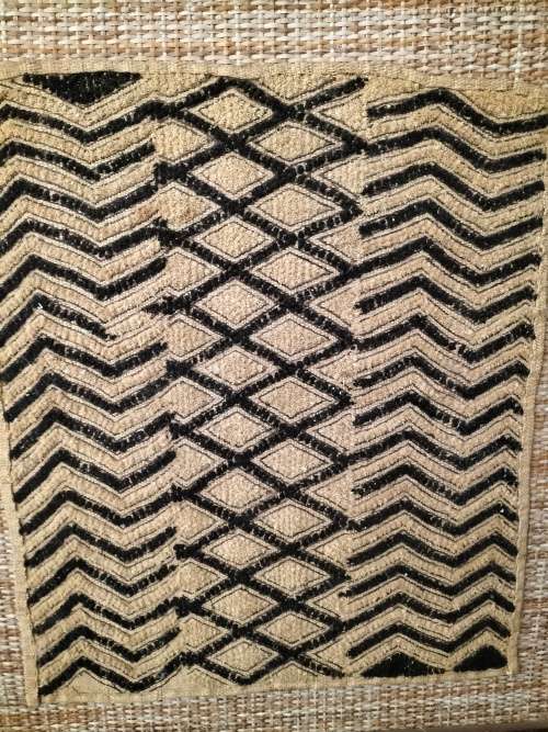 Framed Kuba Cloth