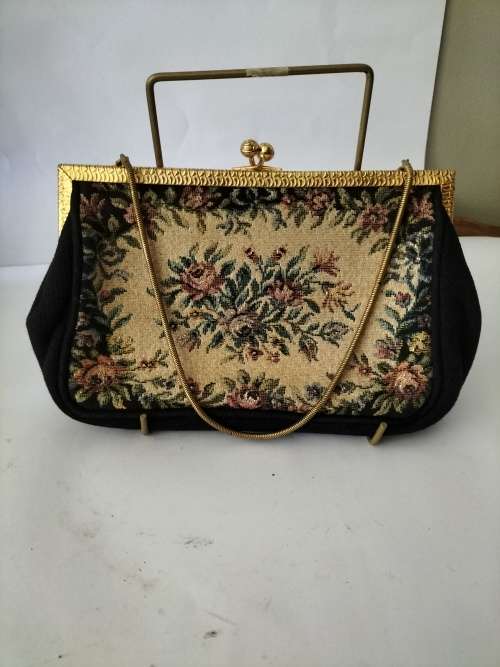 Vintage Tapestry Handbag