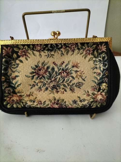 Vintage Tapestry Handbag