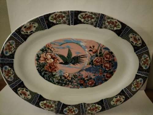 Large Imari Oval Platter