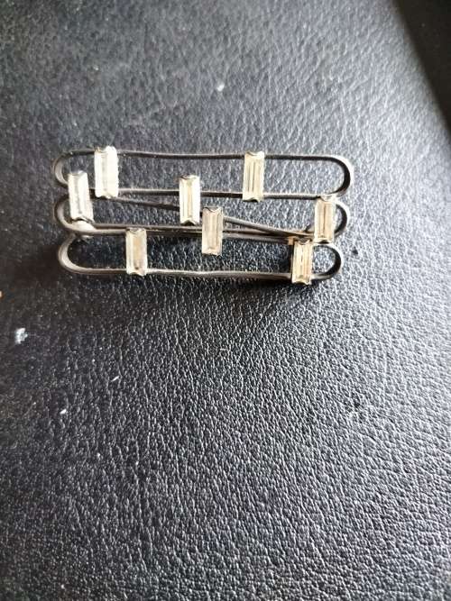 Crystal Art Deco Style Brooch