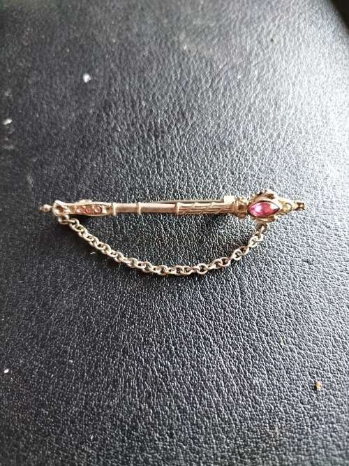 Victorian festoon Brooch