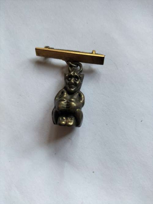 Scottish Cornish Lucky Charm Pixie Brooch