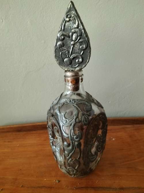 Pewter Decanter with Stopper