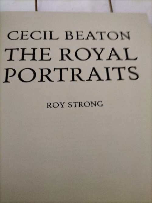 Cecil Beating Book The Royal Portraits Roy Strong