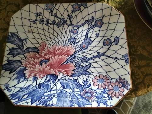 Imari Hexagonal Display Plate