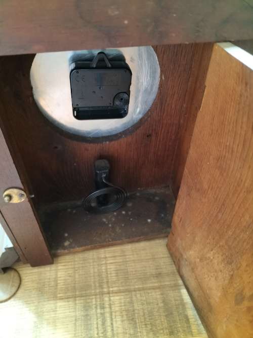 Wooden Bracket Mantel Clock