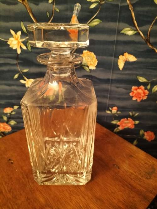 Crystal Whiskey Decanter