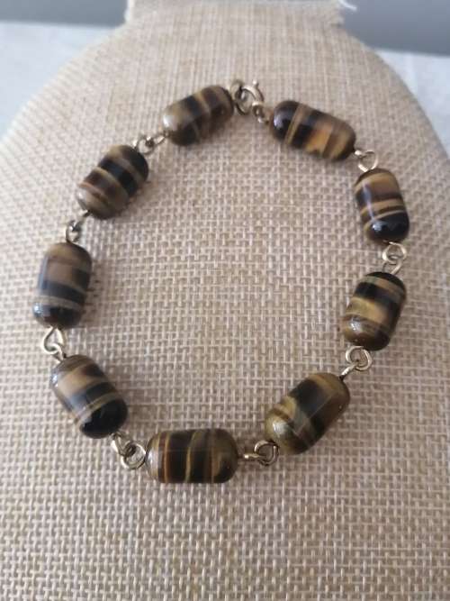 Vintage Tigers Eye Bracelet