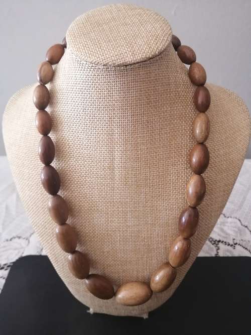 Wooden Beaded Neclace