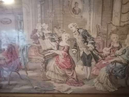 Framed French Tapestry