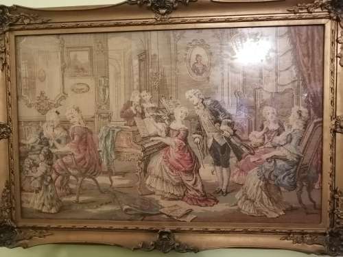 Framed French Tapestry