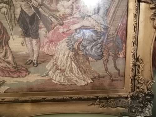 Framed French Tapestry