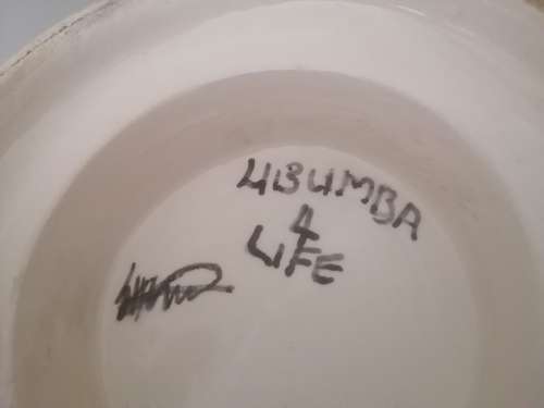 Umbumbe for Life Signed Vase