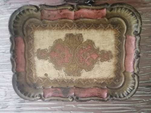 Italian paper mache Tray