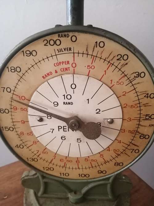 Vintage Rands & Pennies Scale