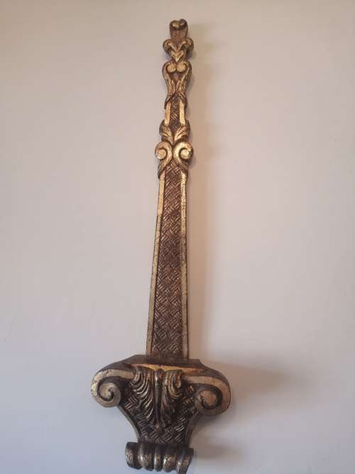 Pair of Hollywood Regency Plate Wall Hangers