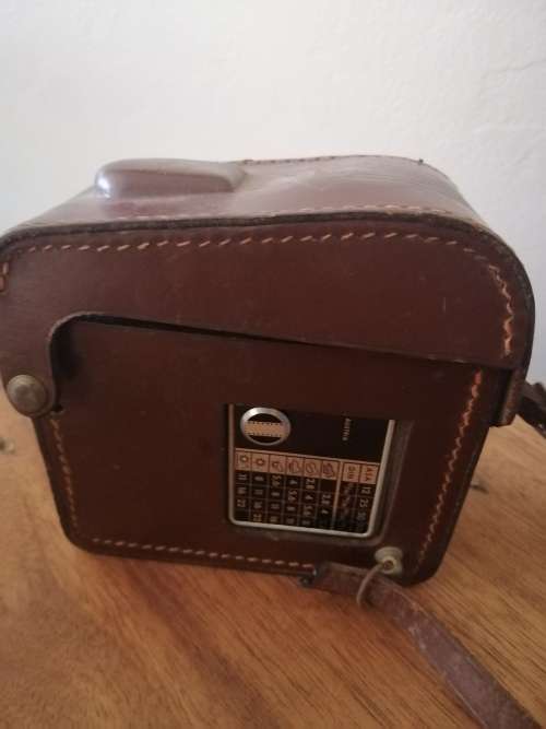 Vintage Eumig Camera with leather bag