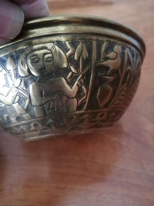 Set of 12 X Brass Bowls