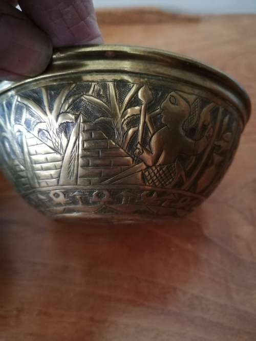 Set of 12 X Brass Bowls