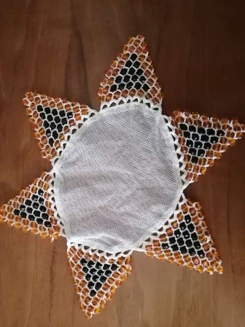 Beaded Jug Cover