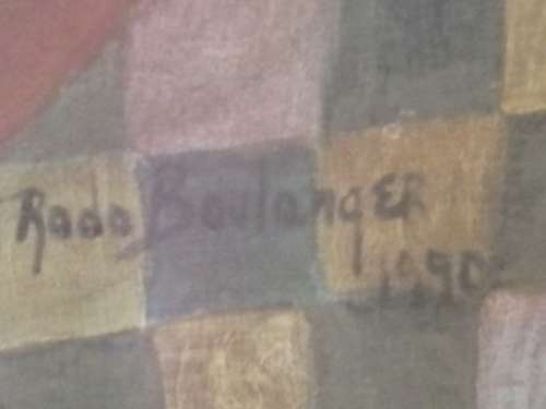 G. Roda Boulanger Framed Lithograph