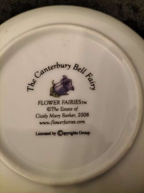 Set of 3 Flower Fairies Plate by Cicily Mary Barker
