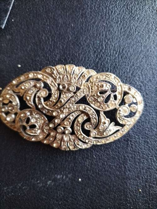 Marcasite Large Brooch