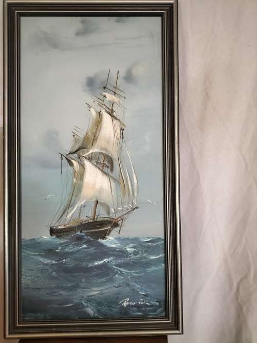 Brian Pak Clipper Ship Painting