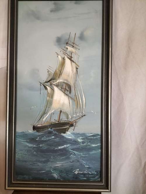 Brian Pak Clipper Ship Painting