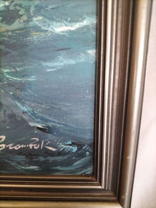 Brian Pak Clipper Ship Painting