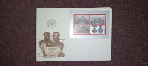 Over 200 stamps on envelopes mostly south africa