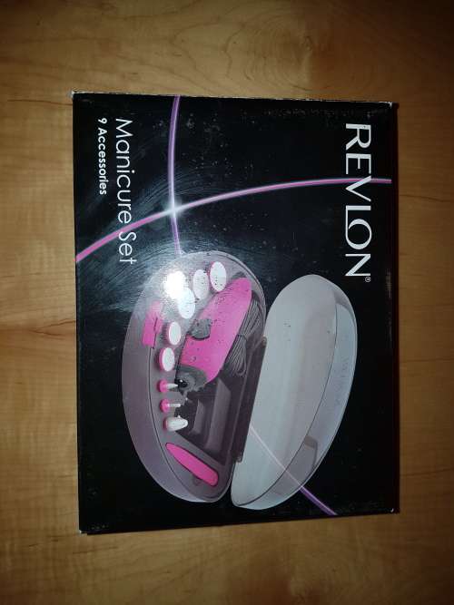 Revlon manicure set with electric drill