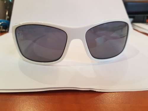 Oakley Hijinx white sunglasses