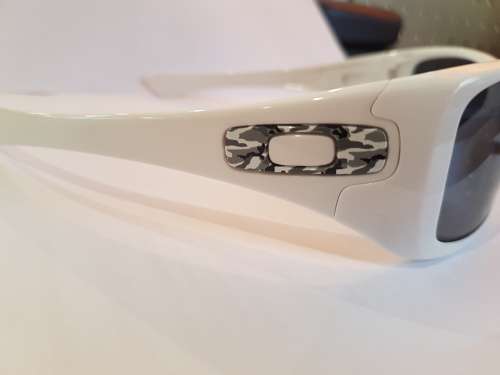 Oakley Hijinx white sunglasses