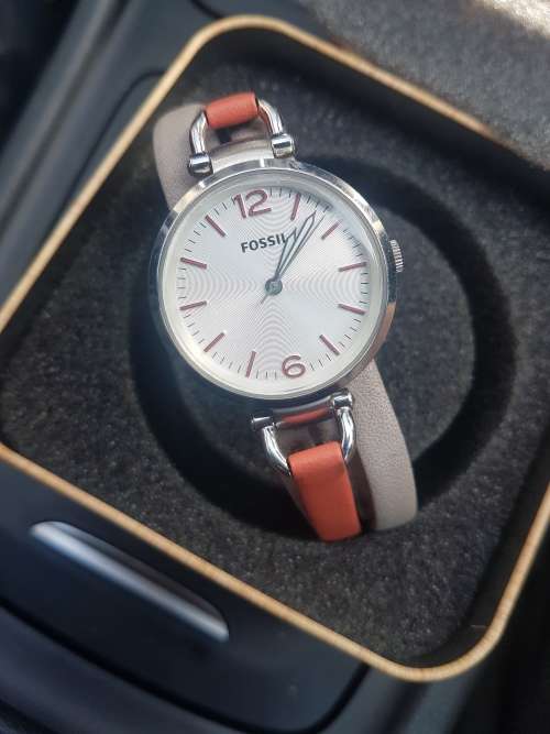 Ladies Fossil multi strap watch