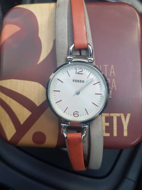 Ladies Fossil multi strap watch