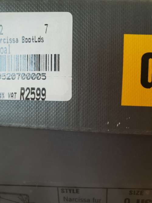 Caterpillar Women's Narcissa Boots charcoal size 7 (unworn)