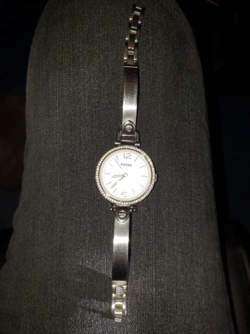 Fossil Womens Georgia stainless steel watch