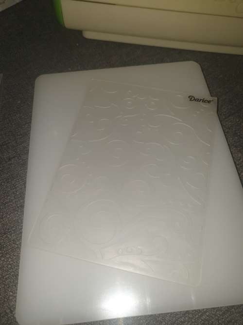 Cuttlebug embosser & die cutter (including 5 embossing folders, plus plates)