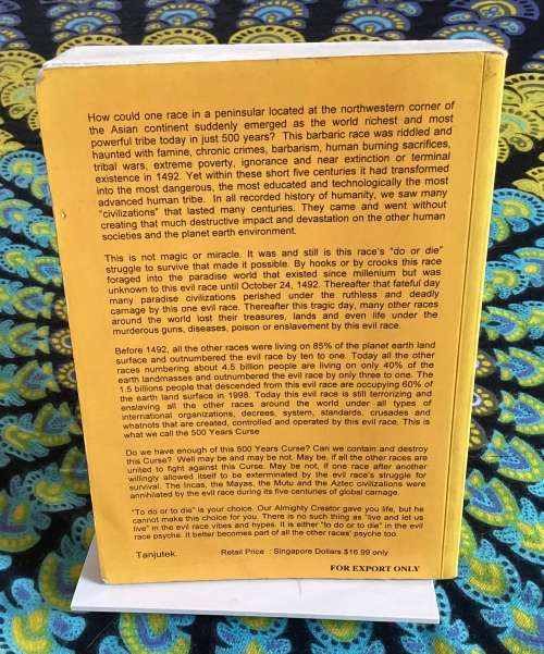 The 500 Years Curse. by Tanjutek. Paperback.