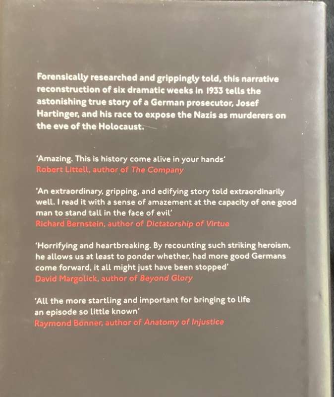 Hitlers First Victims, hardcover by Timothy Ryback. V good condition.