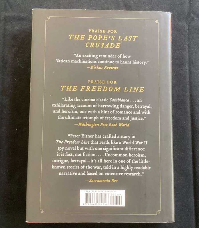 The Popes Last Crusade. Hardcover, by Peter Eisner