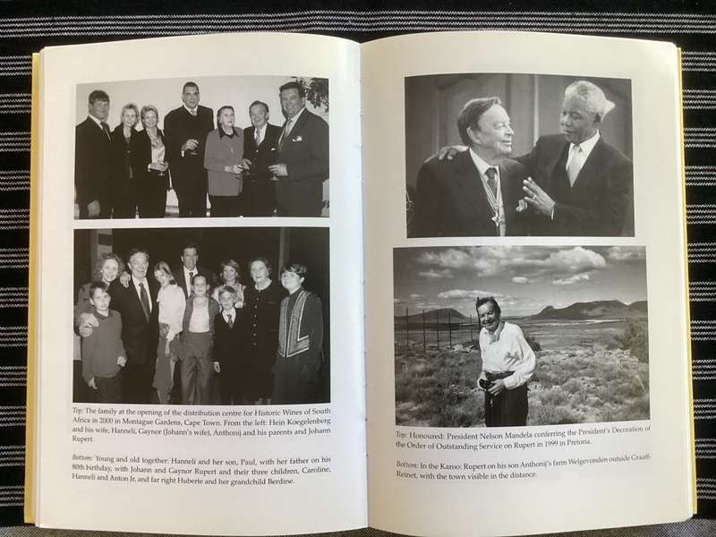 ANTON RUPERT a biography by Ebbe Dommisse. Hardcover, 1st Edition 2nd Impression.