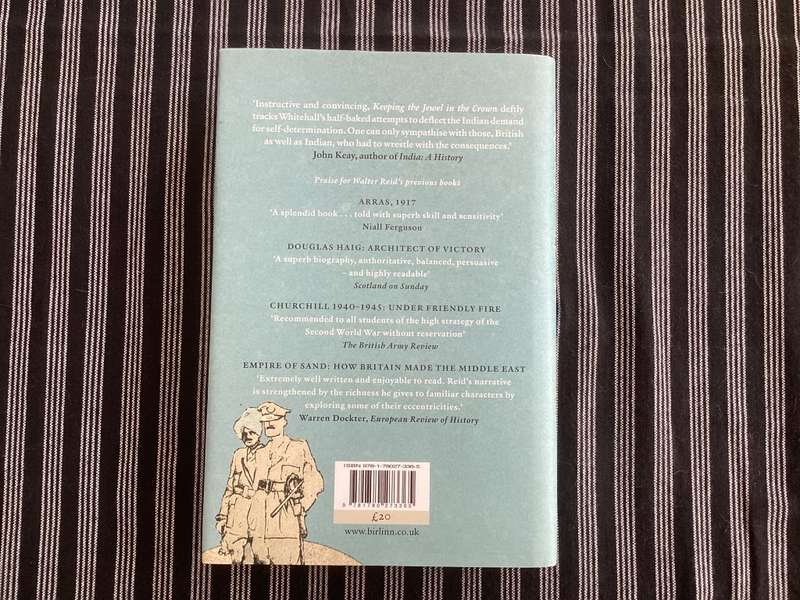 KEEPING THE JEWEL IN THE CROWN. Hardcover, fine copy.