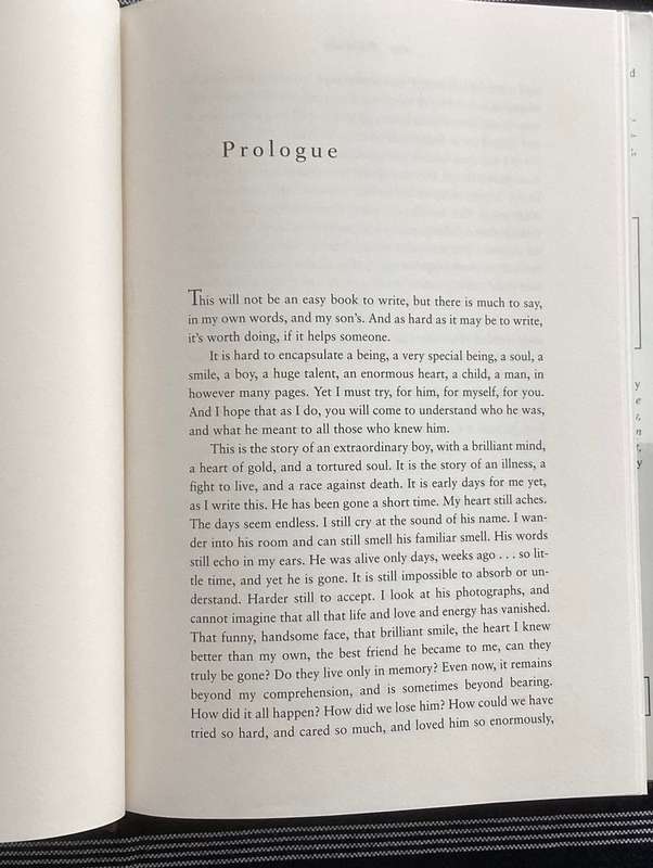 His Bright Life. The story of a life and suicide.