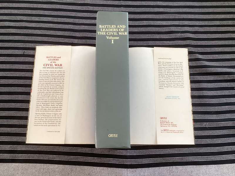 Battles and Leaders of the Civil War. Four volume boxed set. Excellent condition.