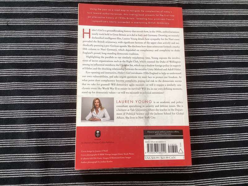 Hitlers Girl. Paperback, by Lauren Young (230 pages) 1st Edition.